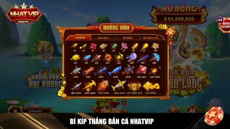 Bí kíp thắng bắn cá Nhatvip