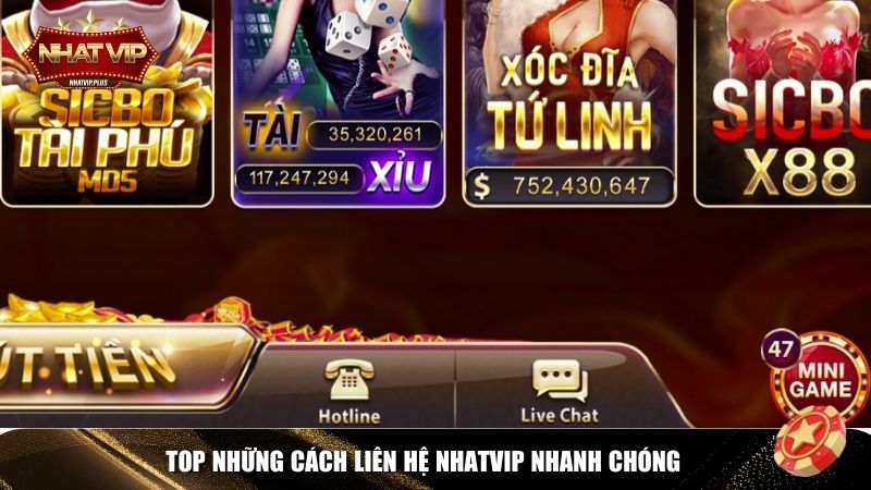 Hotline là cách liên hệ Nhatvip nhanh chóng nhất