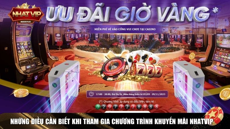 Một số điều cần biết khi tham gia chương trình khuyến mãi Nhatvip